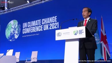 Jokowi berpidato pada KTT COP26