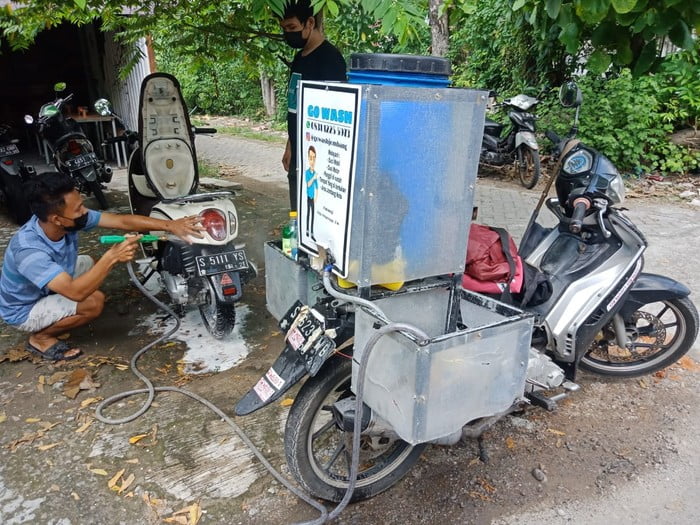 7 Langkah Sukses Usaha Cuci Motor Keliling