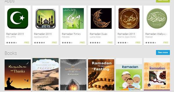 Aplikasi Islami di bulan puasa