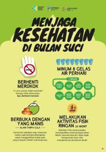 Menjaga kesehatan di bulan ramadhan