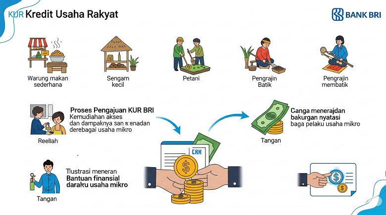Yuk! Pahami Angsuran KUR BRI, Solusi Pembiayaan Ringan untuk UMKM Gemini Generated Image zax6nqzax6nqzax6