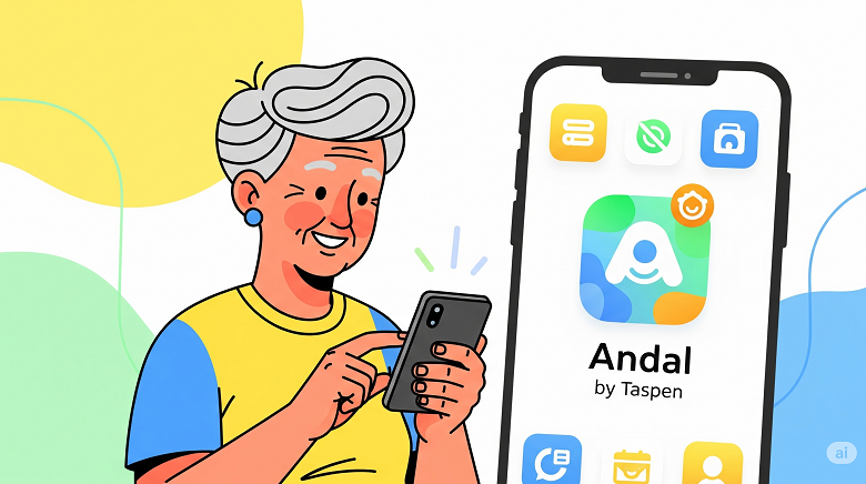Andal by Taspen, Solusi Digital Terbaru untuk Pensiunan dan ASN Gemini Generated Image 3qcs3y3qcs3y3qcs