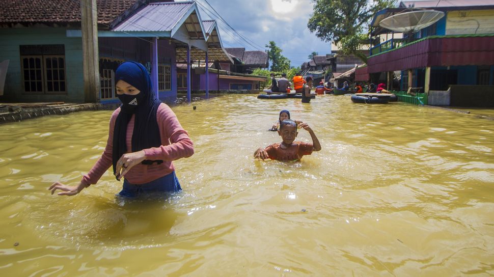 59571 banjir di tanah bumbu kalsel Sumber Istimewa