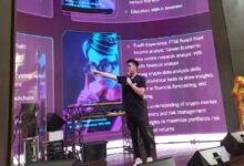 Timothy Ronald di Sebuah Edukasi Kripto Sumber Foto Gatra