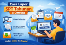 Ilustrasi gambar cara lapor spt tahunan di coretax Sumber Istimewa