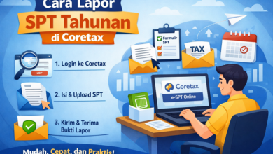 Ilustrasi gambar cara lapor spt tahunan di coretax Sumber Istimewa